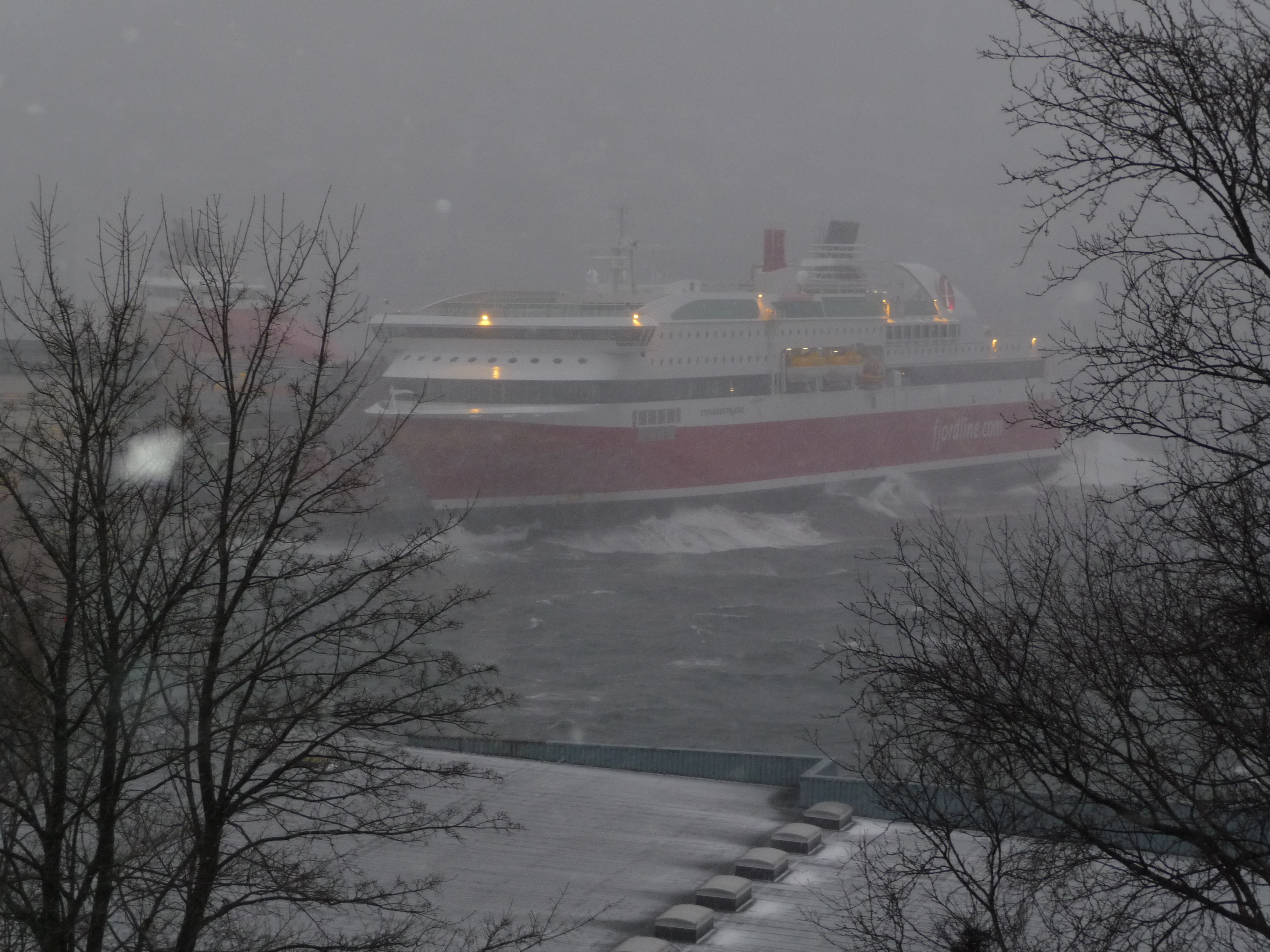 Stavangerfjord Storm