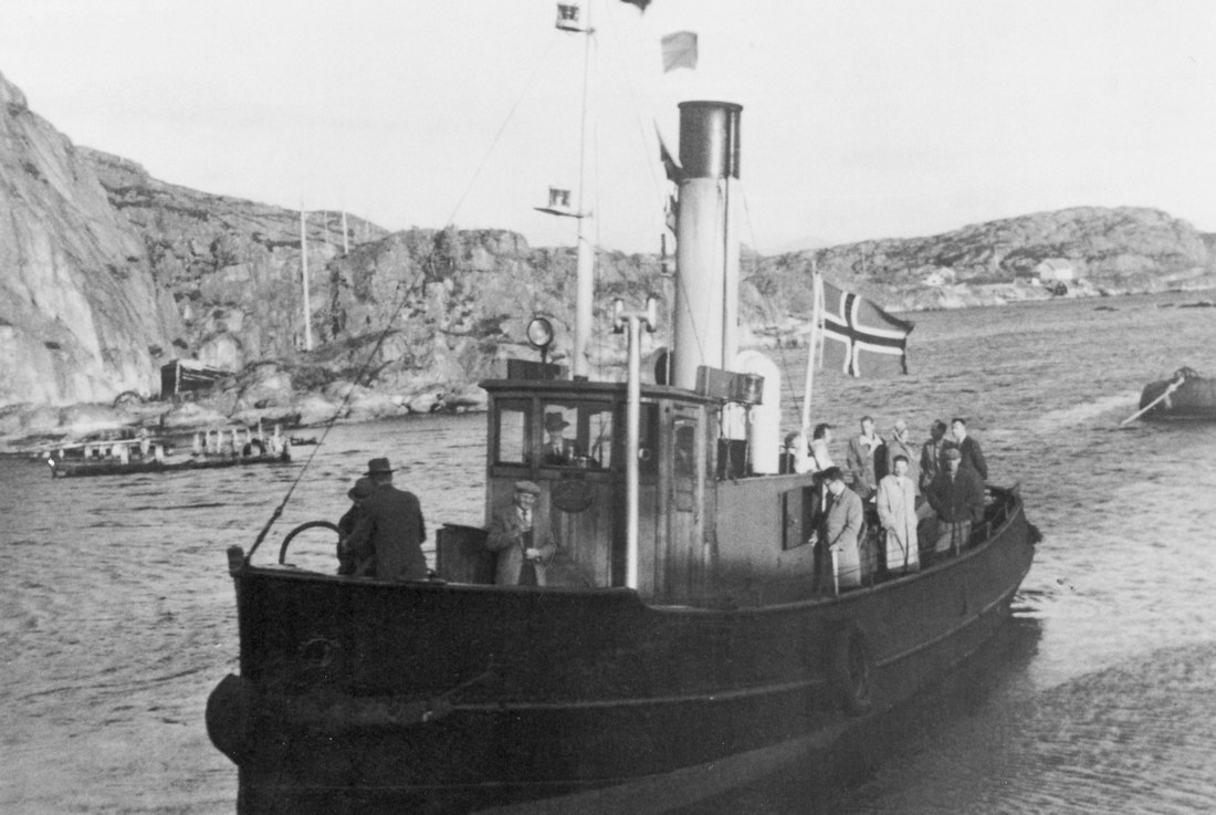 Havnebåten ca 1955 Havnebåten ca 1955