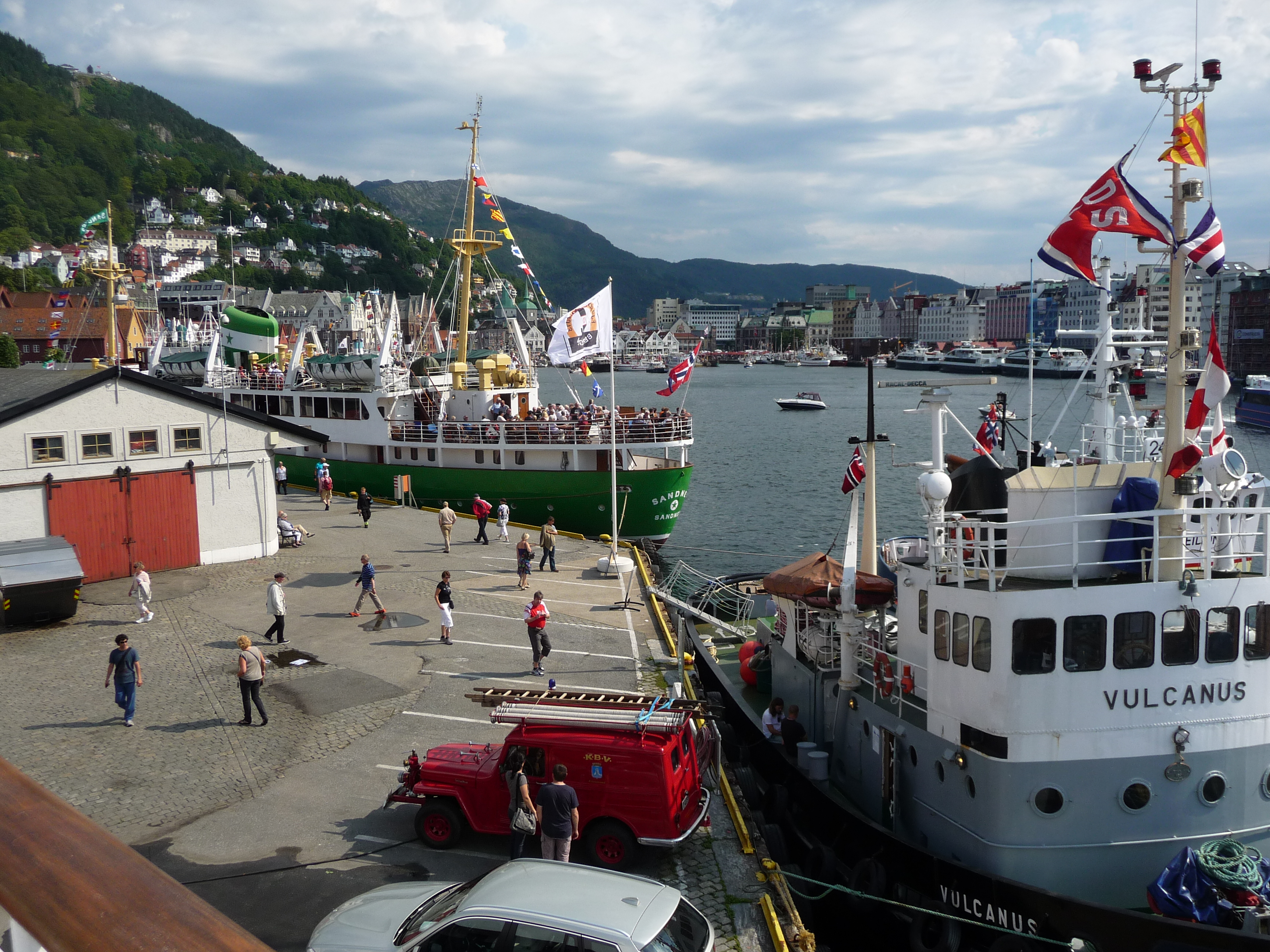 Vågen under FjordSteam