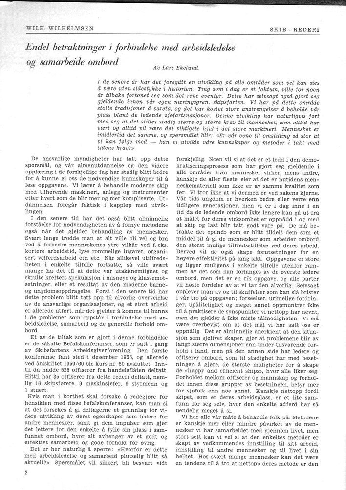 Wilh  Wilhelmsen, Oslo 19 02 1 4 0 6