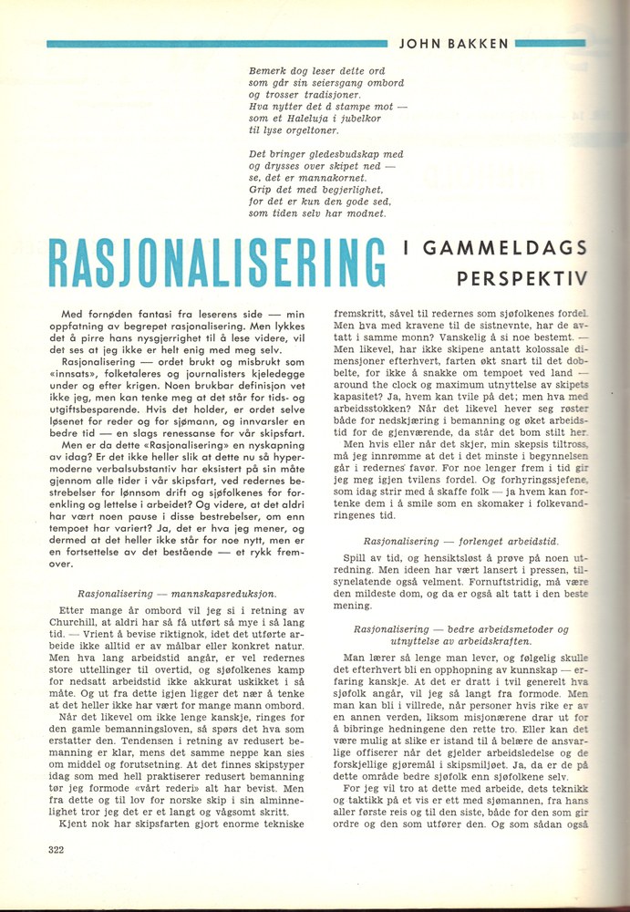 Wilh. Wilhelmsen, Oslo 14.1963 – 322
