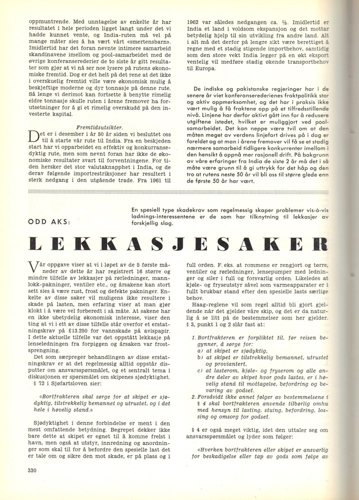 Wilh. Wilhelmsen, Oslo 14.1963 – 330