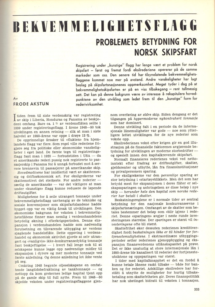 Wilh. Wilhelmsen, Oslo 14.1963 – 333