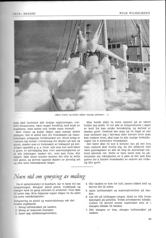 Wilh. Wilhelmsen, Oslo 4. 1961 - 55