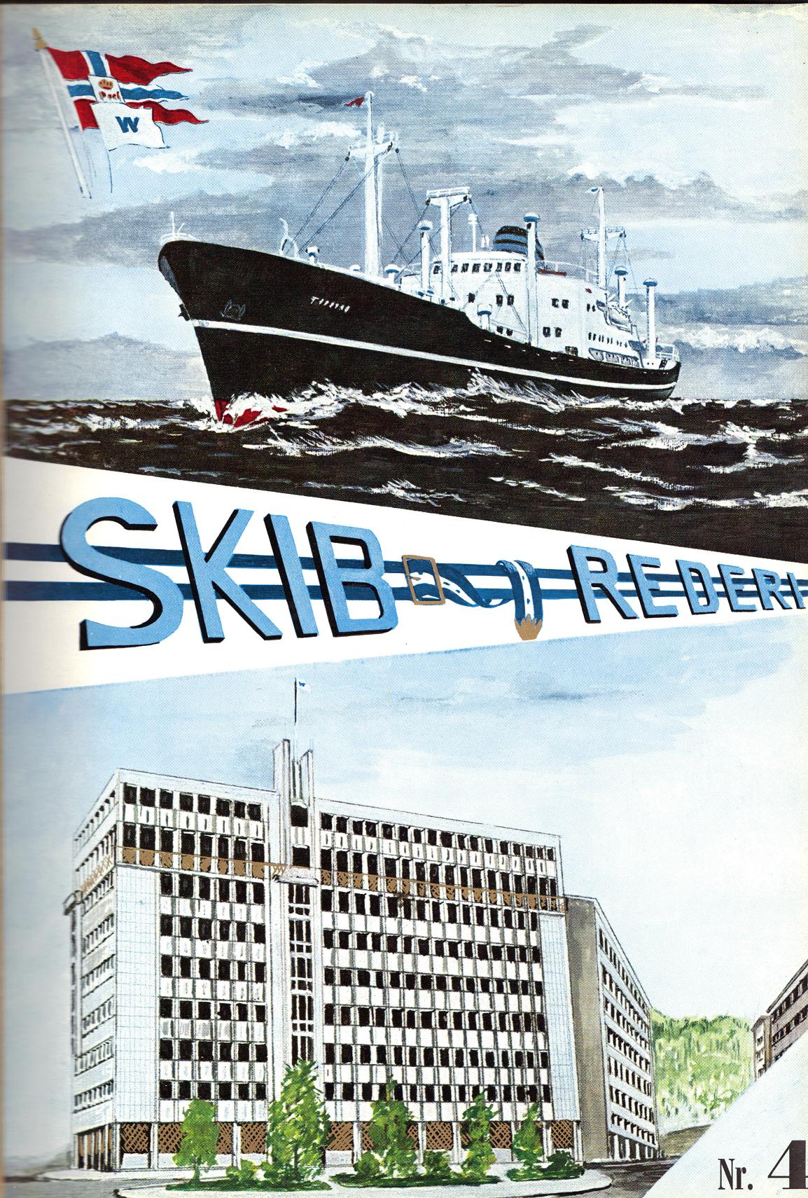 Wilh. Wilhelmsen, Oslo 4. 1961 - Forside