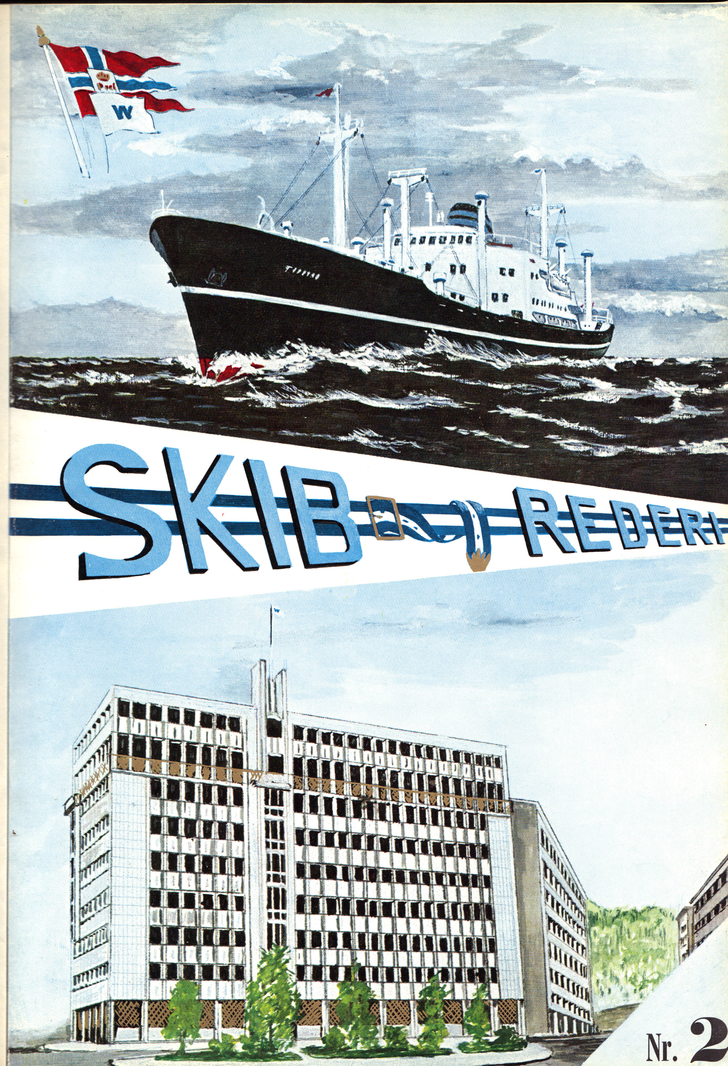  Wilh. Wilhelmsen, Oslo 7.1960 - Forside