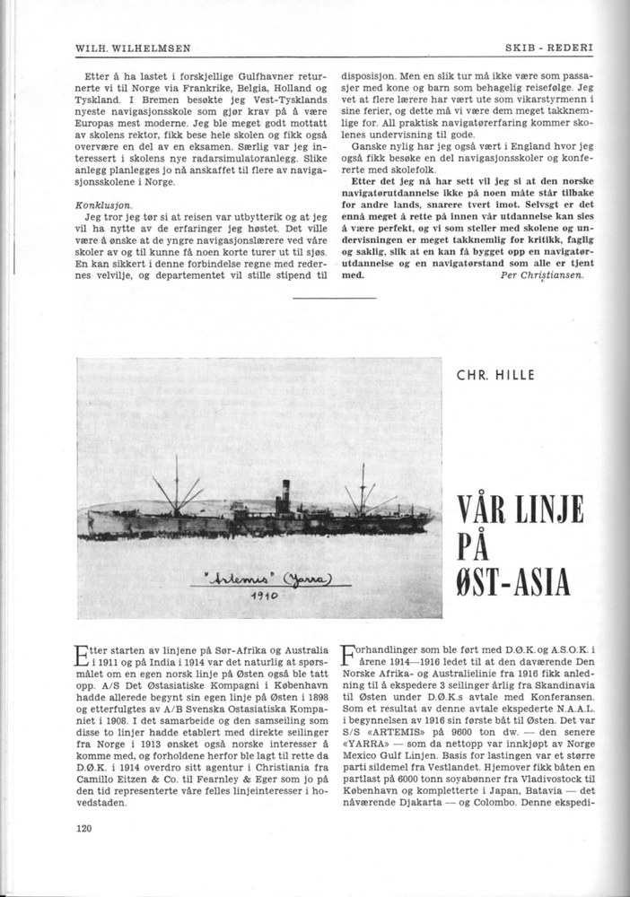 Wilh. Wilhelmsen, Oslo 7.1961 – 120 [1600x1200]