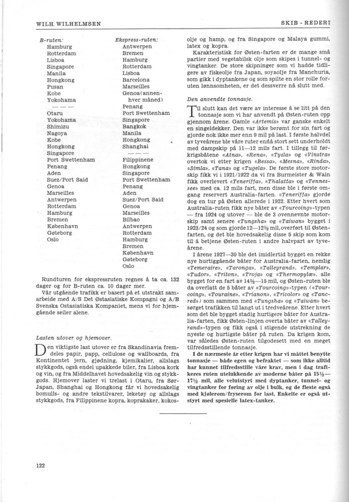 Wilh. Wilhelmsen, Oslo 7.1961 – 122 [1600x1200]