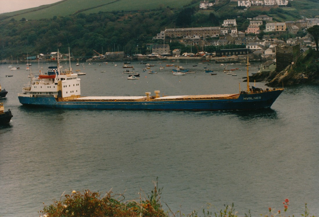 Hvalnes Fowey (16. 5. 1989) Gudmunsen Hvalnes Fowey (16. 5. 1989) Gudmunsen